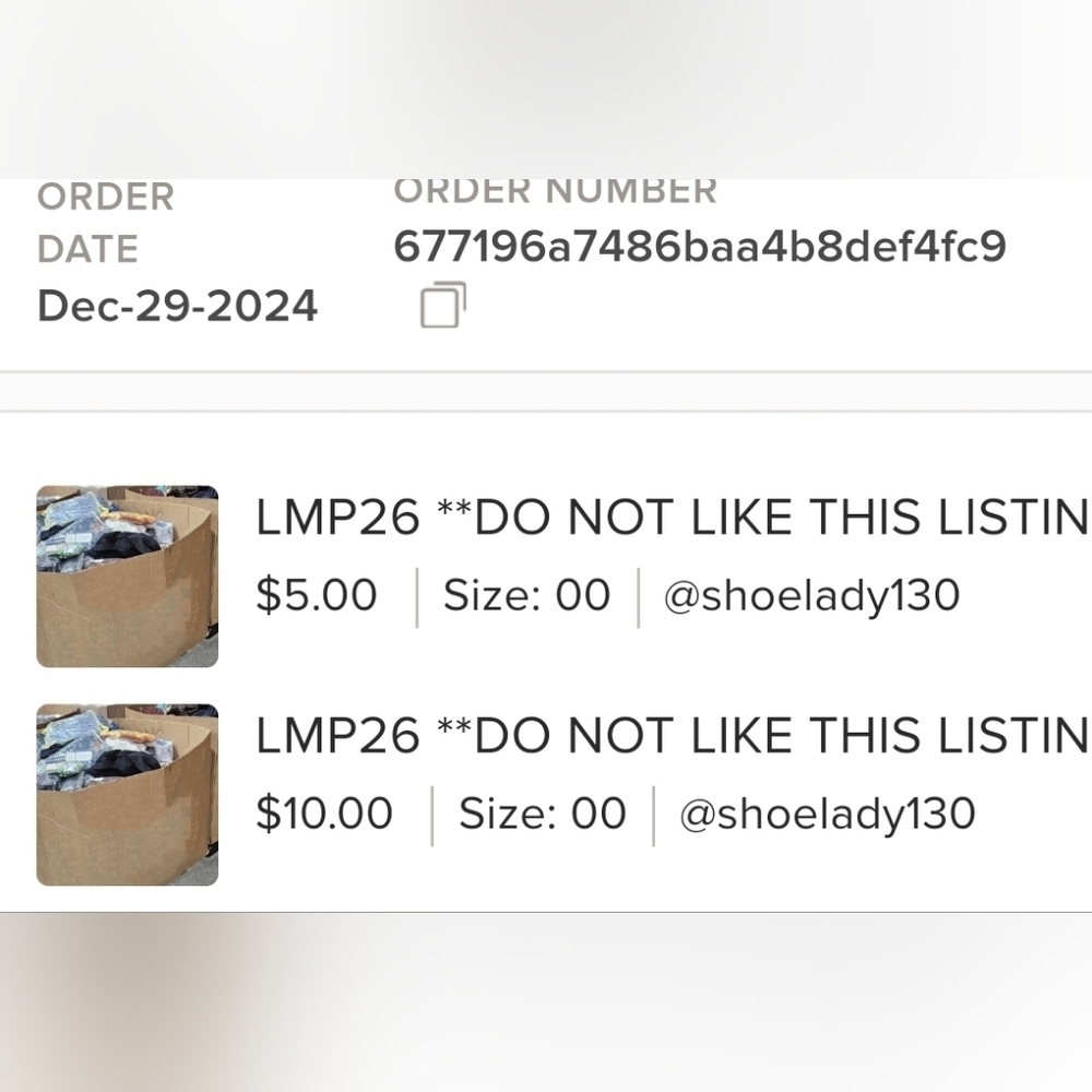 Just for shoelady130 $15
